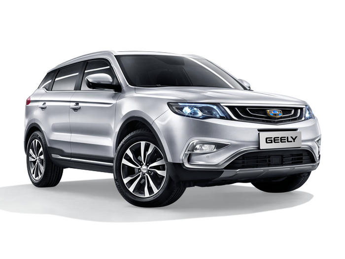 Geely Atlas Серебристый